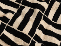 Willis Limited Edition Pool Towel in Sand & Noir