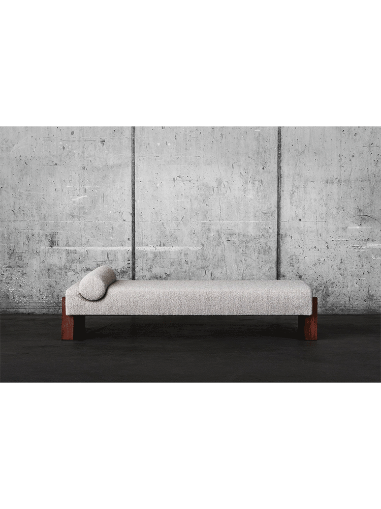 V Daybed Boucle