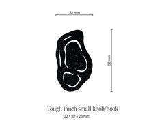 Tough Pinch, Small Knob/Hook