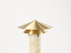 Meconopsis Onyx Table Lamp