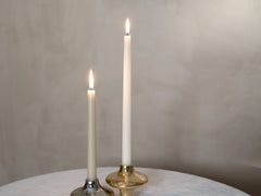 Doublet Candleholder Large - Brass