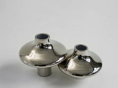Doublet Candleholder Large - Titanium