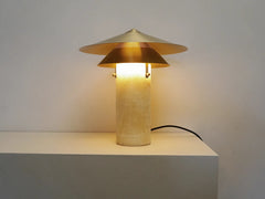Meconopsis Onyx Table Lamp