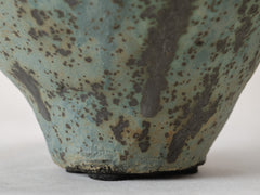 Shipwreck Blue Ceramic Urn
