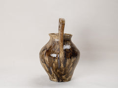 Greek Handle Ceramic Urn 01