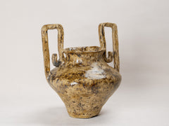 Greek Handle Ceramic Urn 02