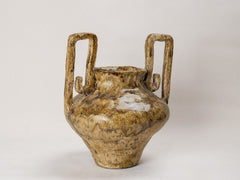 Greek Handle Ceramic Urn 02