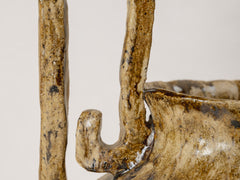 Greek Handle Ceramic Urn 02