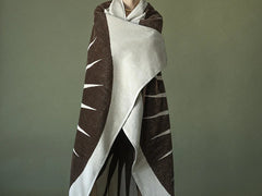 Modern Love Beach Towel - Chocolate