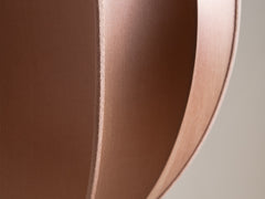 Oval Pendant Rosebrown