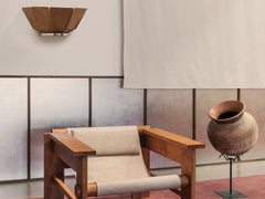 Oak Wall Light