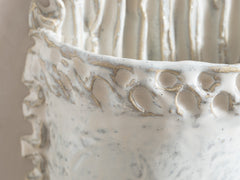 Ruffia Sconce (Pair) - White