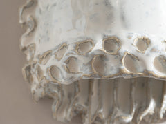 Ruffia Sconce (Pair) - White