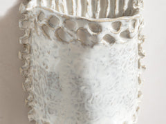 Ruffia Sconce (Pair) - White