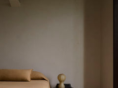 Embroidered Linen Lumbar Cushion,  Butter