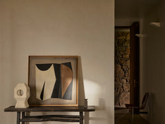 1960s Scupltural Limestone Table Lamp by Albert Tormos