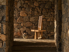 Artisan-made French Sculptural Chair 01