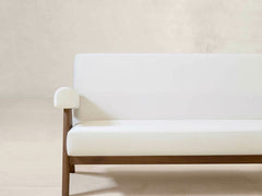 Upholstered Sofa, Velvet Upholstery