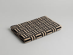 Saroma Bath Mat in Sand & Noir