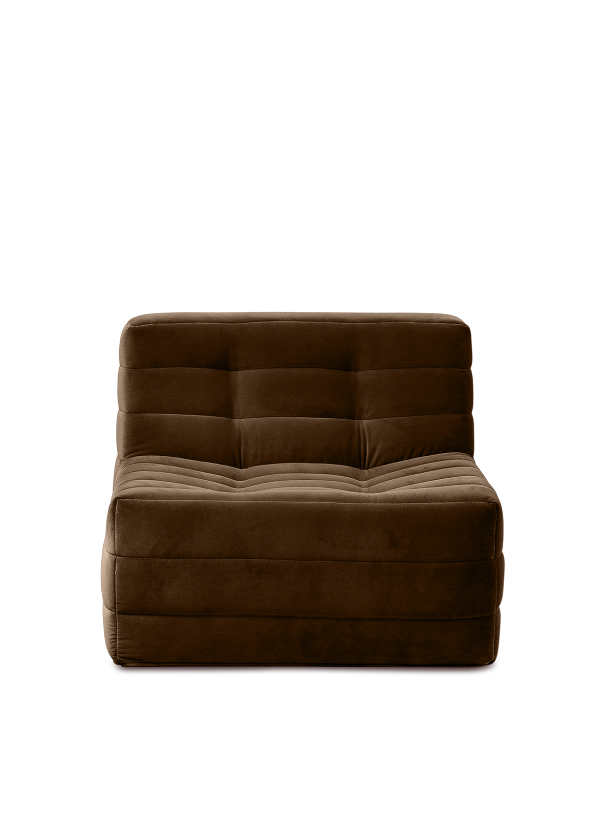 Nara Single Sofa Module Velvet