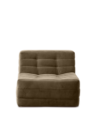 Nara Single Sofa Module Velvet