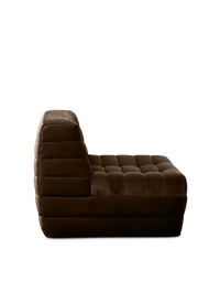 Nara Single Sofa Module Velvet