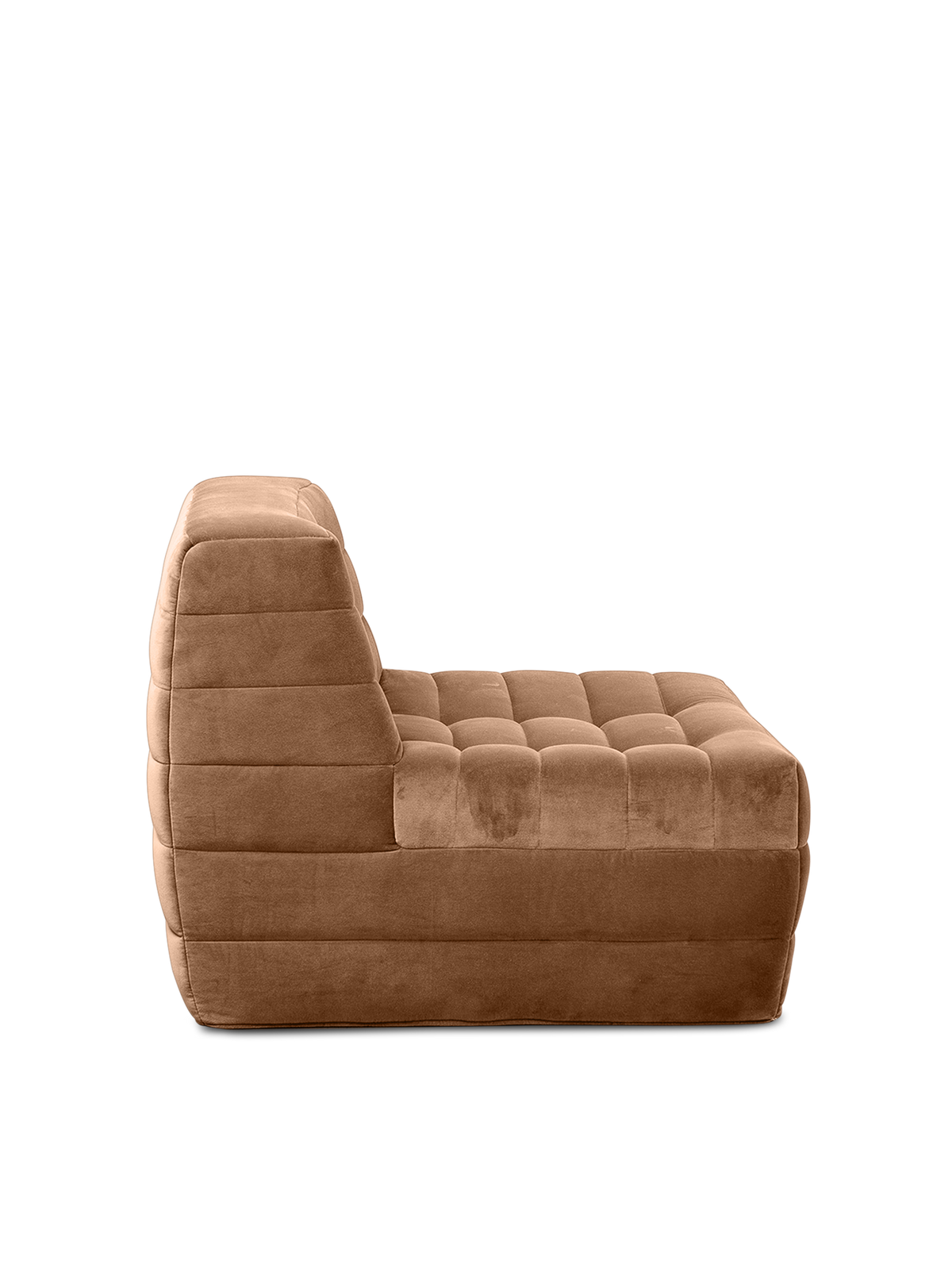 Nara Single Sofa Module Velvet