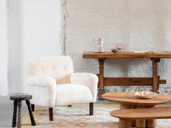 1960s Sheepskin Armchair
