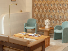 Ara Low Table by Lella & Massimo Vignelli