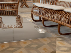 Stainless Steel Coffee Table, Mirrored