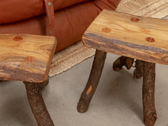 Italian Wooden Stool 01