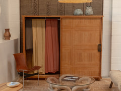 Oak Cabinet by Guillerme and Chambron