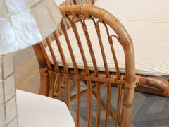 1960s Rattan Lounge Set