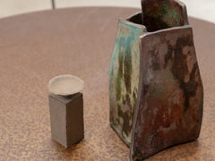 1960s Brutalist Ceramic Vase