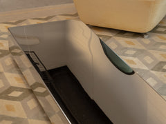 Stainless Steel Coffee Table, Mirrored