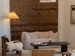 2 Seater Le Bambole Sofa for B&B Italia in Nougat Boucle