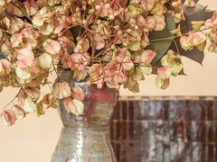 Cathedral Vessel - Jade, Copper Red