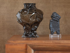 Ammonit Vase, Large - Smoke