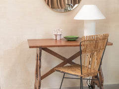 1960s Bamboo & Metal Chair atributed to Colette Gueden