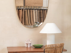 1950s Italian Brass Mirror