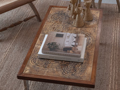 1960s Jean D'asti Ceramic Coffee Table