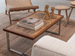 1960s Jean D'asti Ceramic Coffee Table