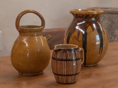 Vintage Yellow Pitcher