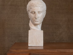 1950s European Plaster Bust 02