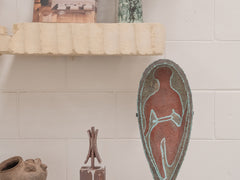 1960s Ceramic Tribal Sculpture