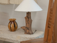 1960s Ceramic Sculptural Table Lamp