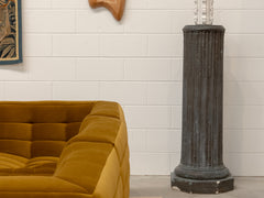 Black Concrete Pedestal