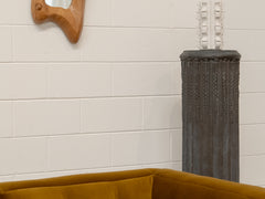 Black Concrete Pedestal