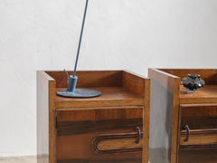 1930s Pair of Deco Bedsides
