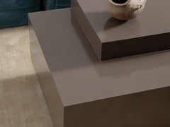 Cubo Lacquered Side Table